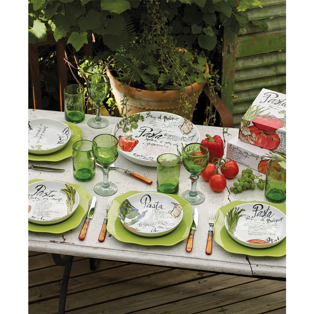 Pasta Italiana Bowls, Set of 4