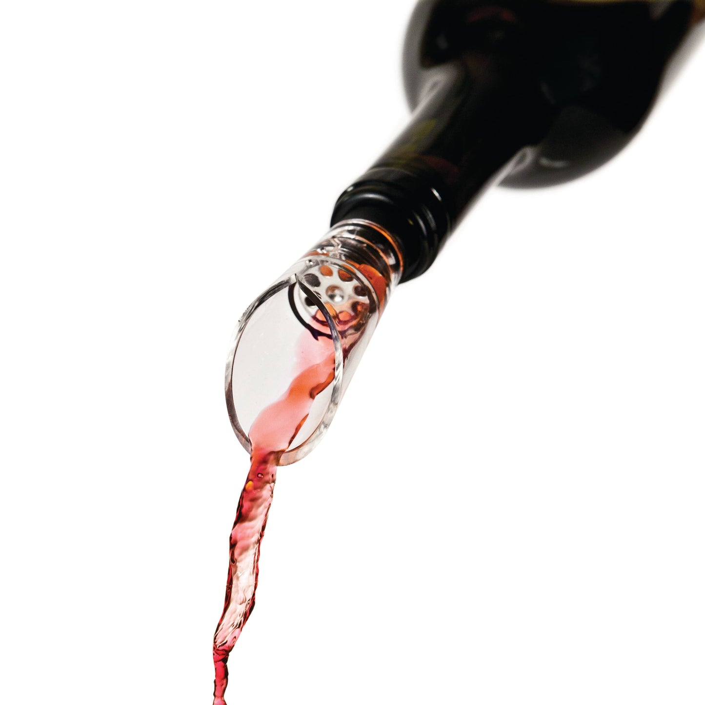 Aerial™ Acrylic & Rubber Aerating Wine Bottle Pour Spout