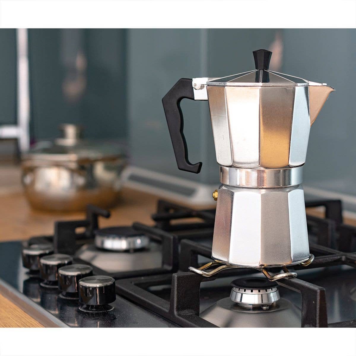 Fino Stovetop Espresso Coffee Maker,  6 Servings