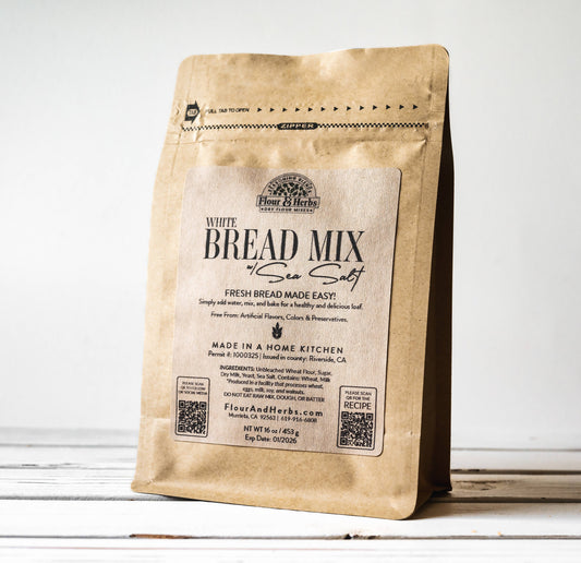 White Bread Dry Mix - Handcrafted