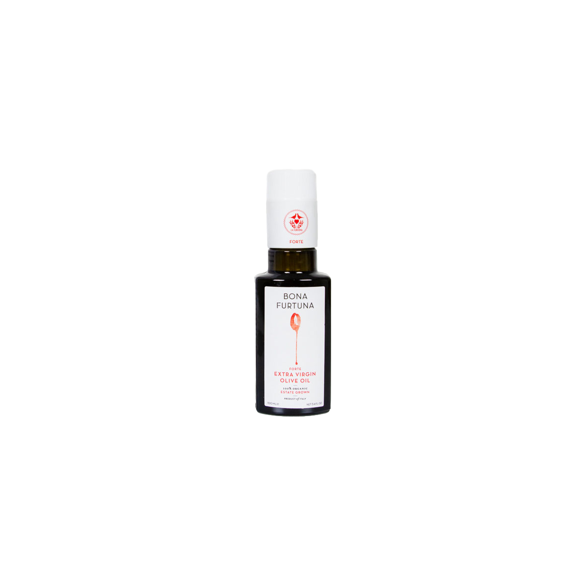 Olive Oil, Organic Forte Extra Virgin Olive Oil - 100ml