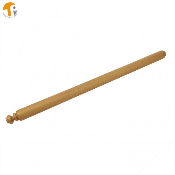 Mattarello, pasta rolling pin w/logo, 80cm