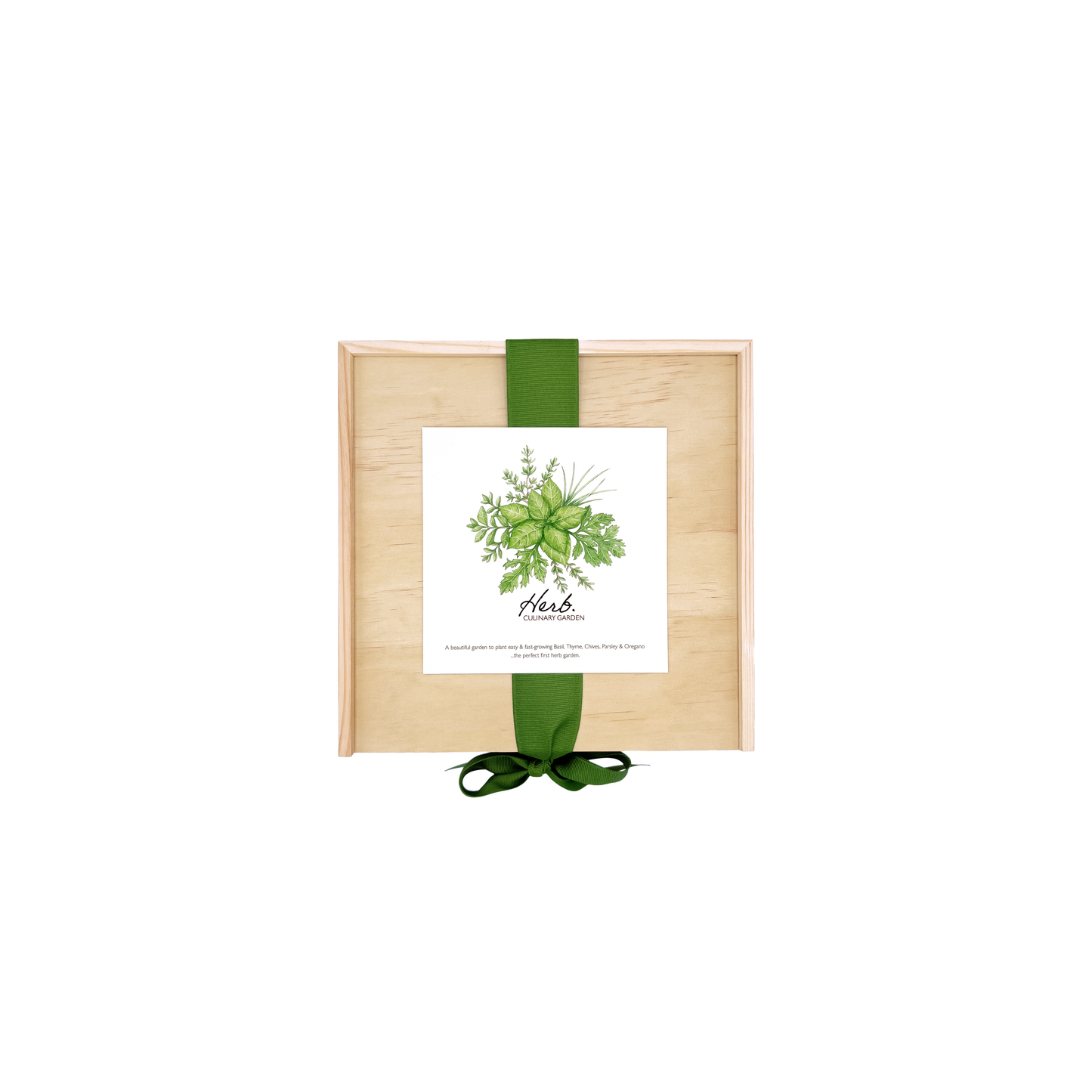 **25% OFF** Culinary Herb Garden Box