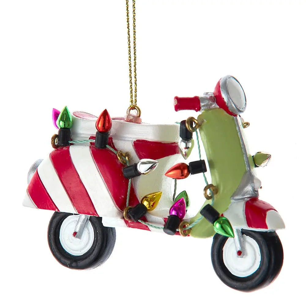 Ornament, Christmas Vespa