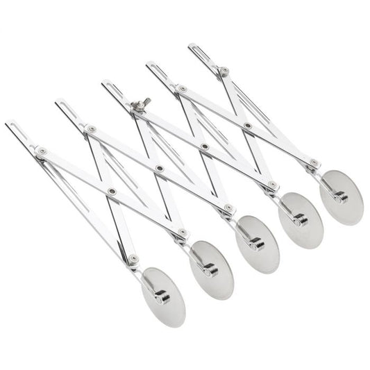expandable dough cutter with 5 blades