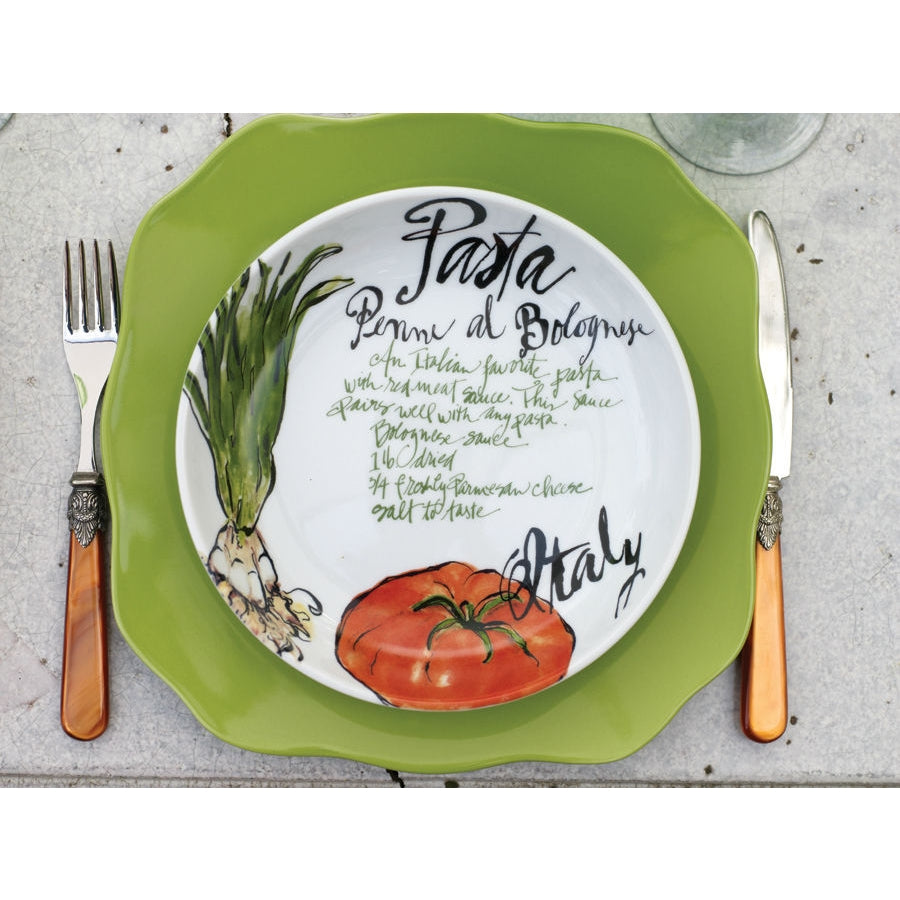 Pasta Italiana Bowls, Set of 4